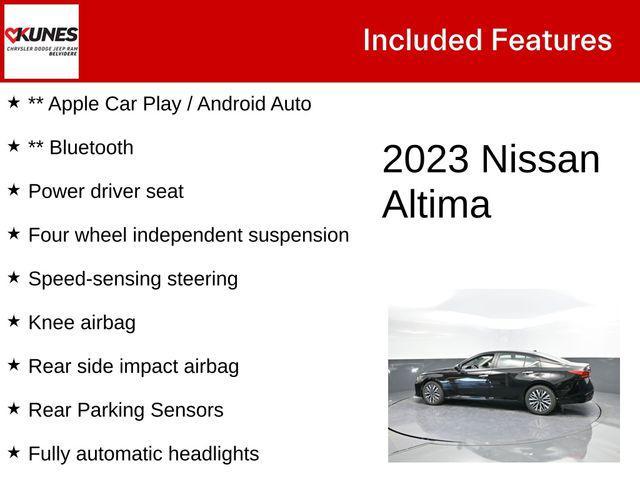 used 2023 Nissan Altima car, priced at $21,899
