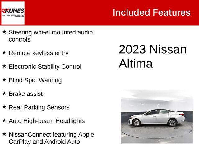 used 2023 Nissan Altima car, priced at $19,880