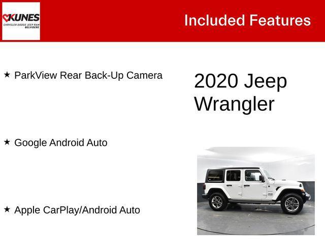 used 2020 Jeep Wrangler Unlimited car, priced at $27,500