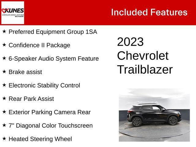 used 2023 Chevrolet TrailBlazer car, priced at $21,257