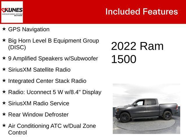 used 2022 Ram 1500 car, priced at $31,000