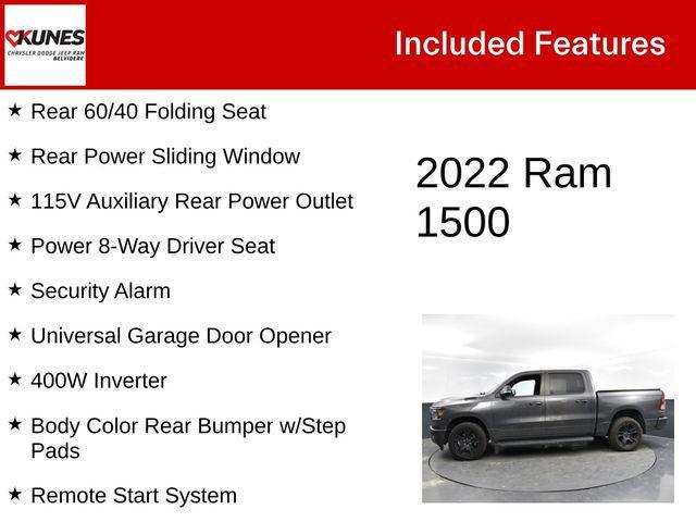 used 2022 Ram 1500 car, priced at $31,000