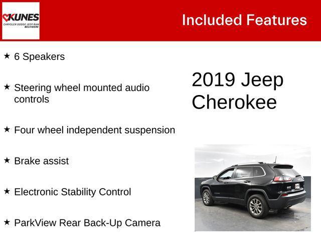 used 2019 Jeep Cherokee car, priced at $17,000