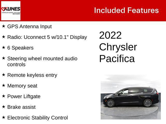 used 2022 Chrysler Pacifica Hybrid car, priced at $23,495