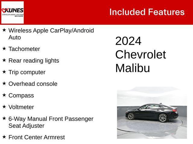 used 2024 Chevrolet Malibu car, priced at $19,665