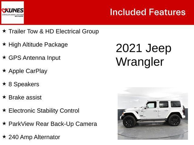 used 2021 Jeep Wrangler Unlimited car, priced at $39,000