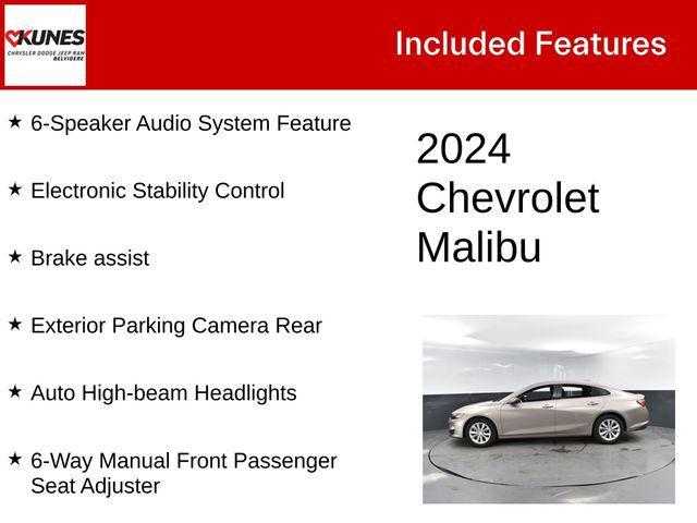 used 2024 Chevrolet Malibu car, priced at $20,780