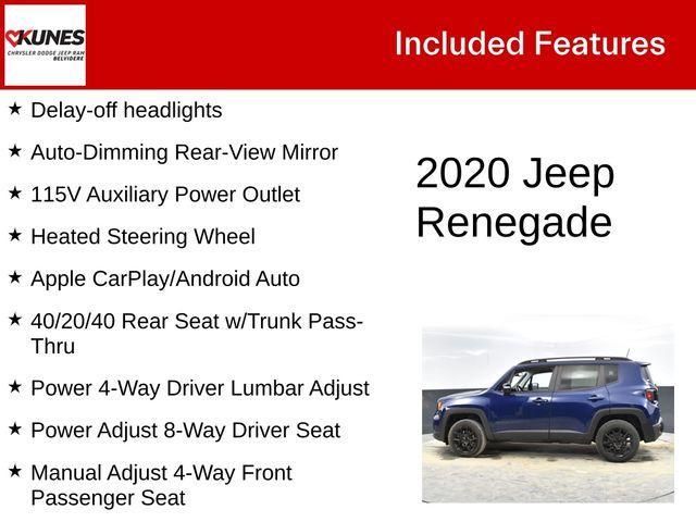 used 2020 Jeep Renegade car, priced at $18,600