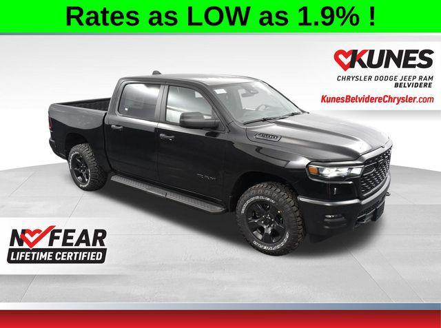 new 2025 Ram 1500 car, priced at $52,099