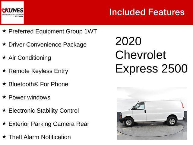 used 2020 Chevrolet Express 2500 car, priced at $21,334