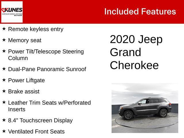 used 2020 Jeep Grand Cherokee car, priced at $23,500