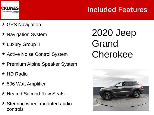 used 2020 Jeep Grand Cherokee car, priced at $23,500