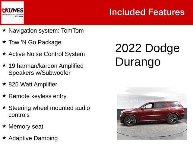 used 2022 Dodge Durango car, priced at $34,995