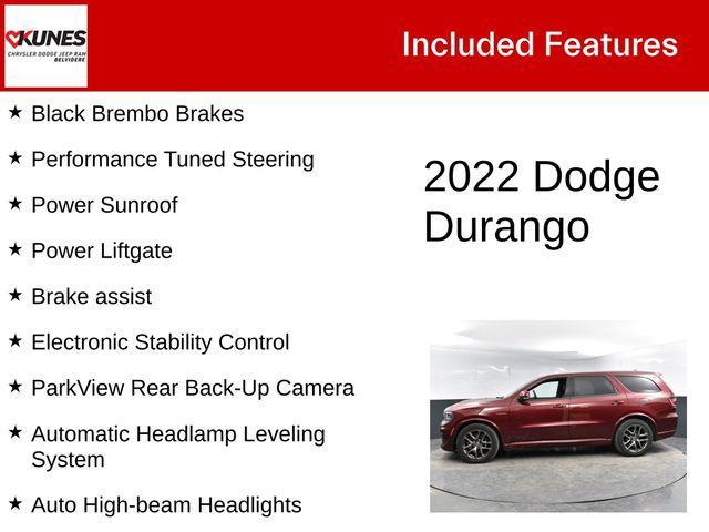 used 2022 Dodge Durango car, priced at $34,995