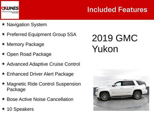 used 2019 GMC Yukon car, priced at $38,500