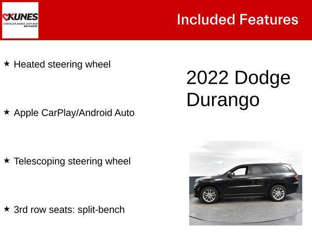 used 2022 Dodge Durango car, priced at $26,700