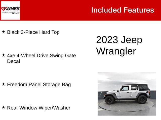 used 2023 Jeep Wrangler 4xe car, priced at $29,816
