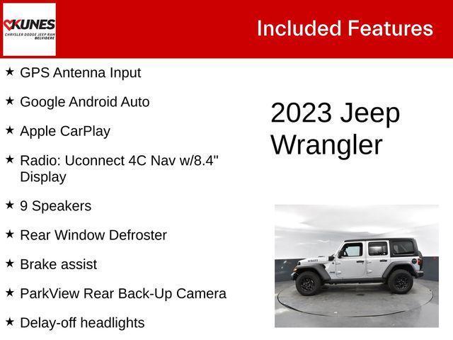 used 2023 Jeep Wrangler 4xe car, priced at $29,816