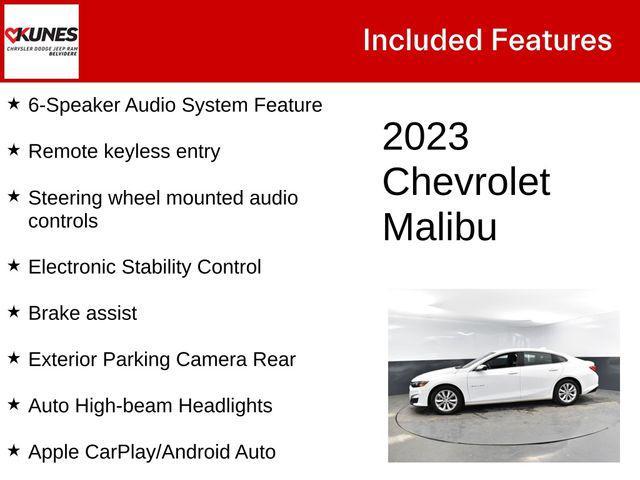 used 2023 Chevrolet Malibu car, priced at $18,400
