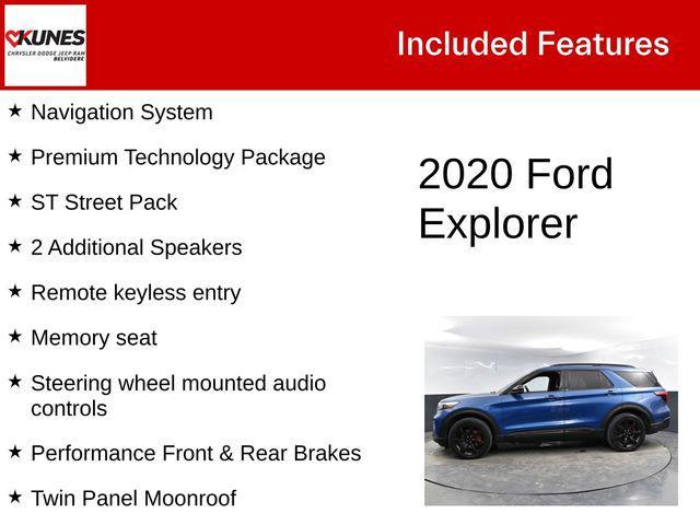 used 2020 Ford Explorer car, priced at $28,000