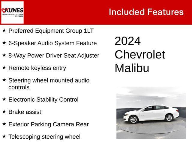 used 2024 Chevrolet Malibu car, priced at $20,328