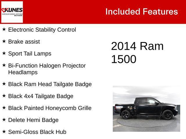 used 2014 Ram 1500 car, priced at $18,999
