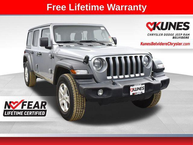 used 2021 Jeep Wrangler Unlimited car, priced at $25,443