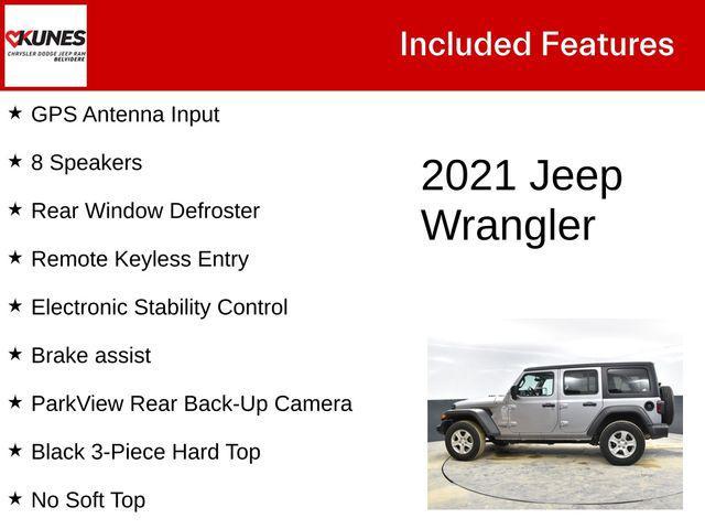 used 2021 Jeep Wrangler Unlimited car, priced at $25,400