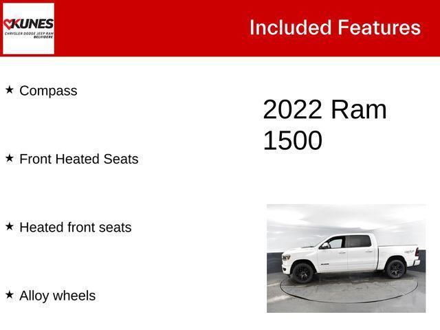 used 2022 Ram 1500 car, priced at $40,000