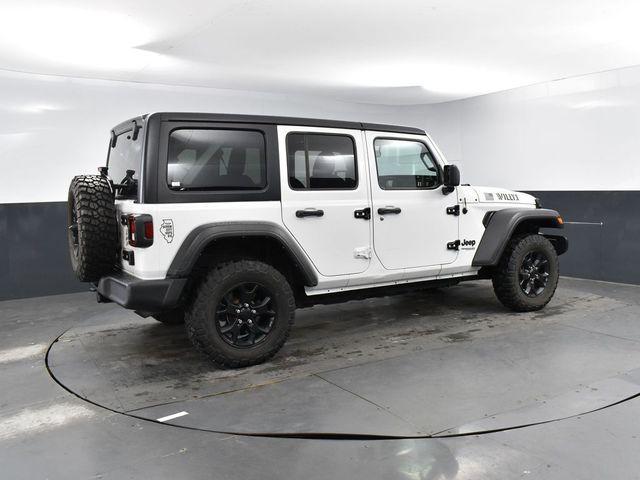 used 2021 Jeep Wrangler Unlimited car, priced at $30,097