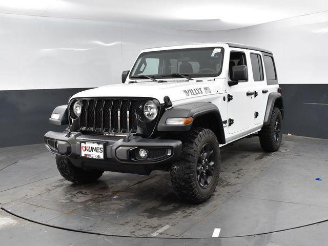 used 2021 Jeep Wrangler Unlimited car, priced at $30,097