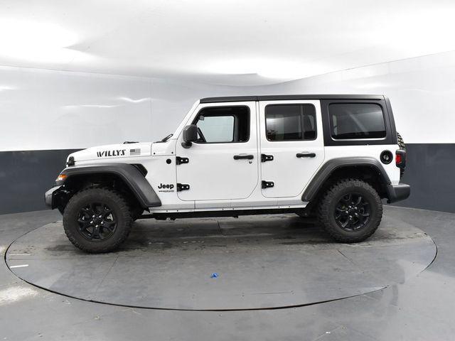 used 2021 Jeep Wrangler Unlimited car, priced at $30,097