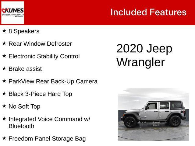 used 2020 Jeep Wrangler Unlimited car, priced at $24,769