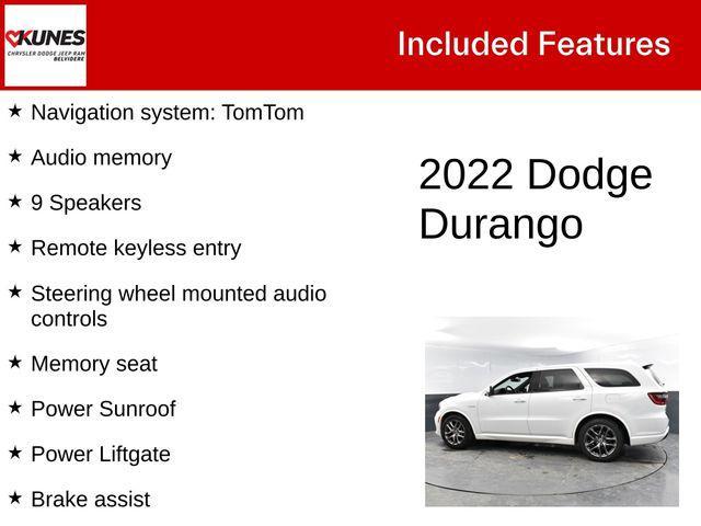 used 2022 Dodge Durango car, priced at $32,843