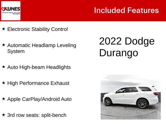 used 2022 Dodge Durango car, priced at $32,843