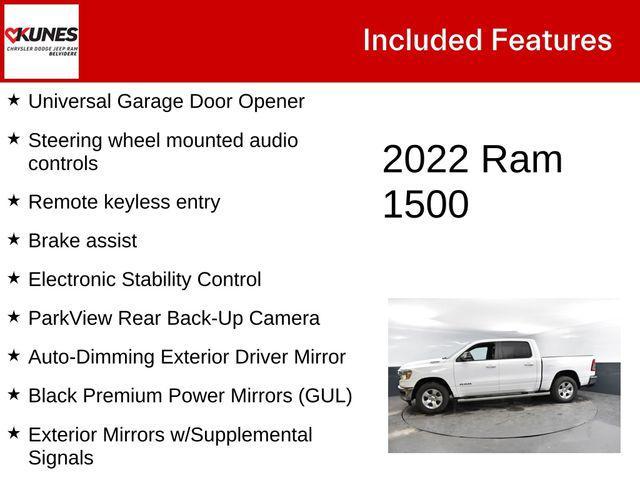 used 2022 Ram 1500 car, priced at $34,700