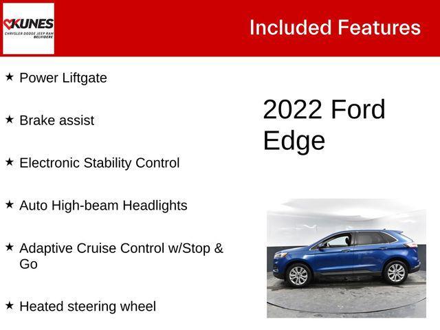 used 2022 Ford Edge car, priced at $20,285