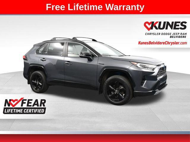 used 2020 Toyota RAV4 Hybrid car, priced at $27,800