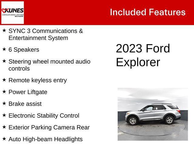 used 2023 Ford Explorer car, priced at $30,900