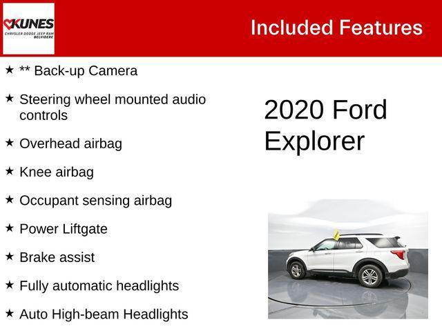 used 2020 Ford Explorer car, priced at $20,558