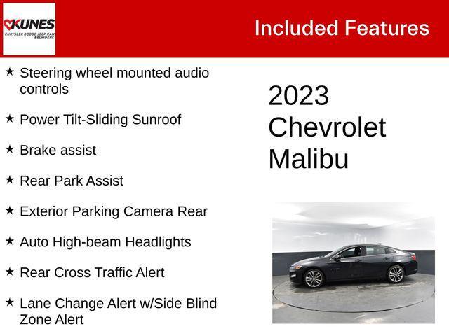 used 2023 Chevrolet Malibu car, priced at $18,600
