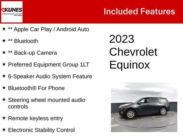 used 2023 Chevrolet Equinox car, priced at $21,300