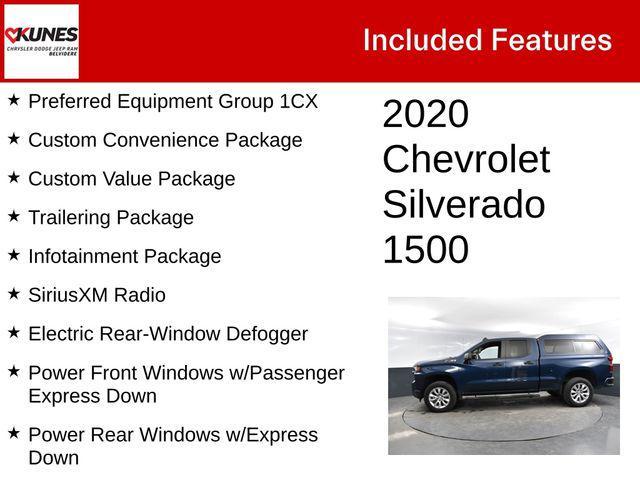 used 2020 Chevrolet Silverado 1500 car, priced at $27,687
