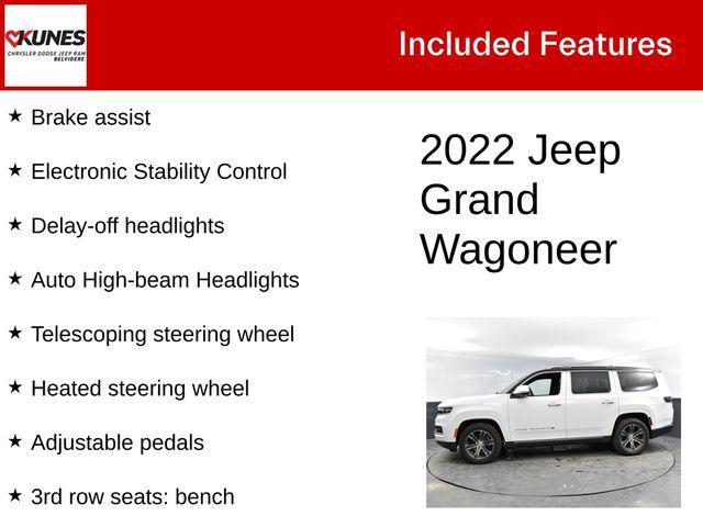 used 2022 Jeep Grand Wagoneer car, priced at $39,000