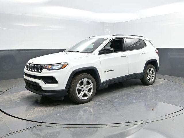 used 2023 Jeep Compass car, priced at $18,521
