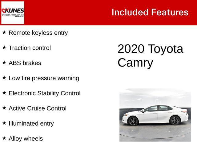 used 2020 Toyota Camry car, priced at $19,900