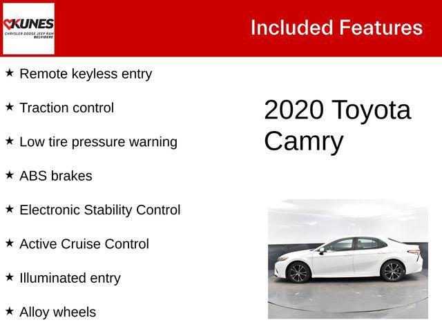 used 2020 Toyota Camry car, priced at $20,367