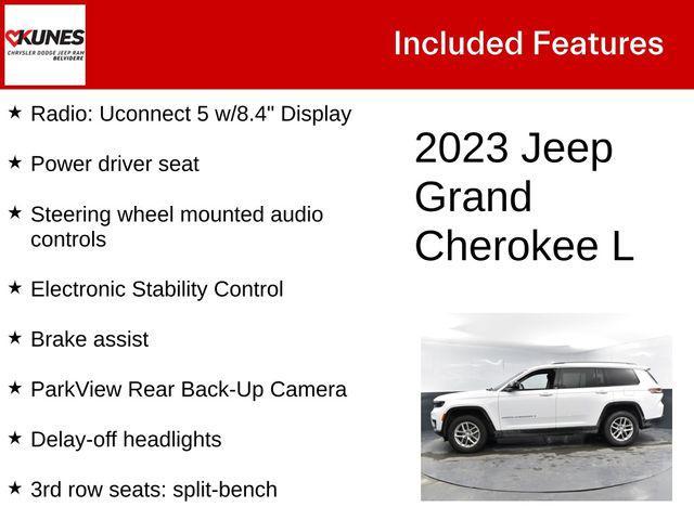 used 2023 Jeep Grand Cherokee L car, priced at $28,500