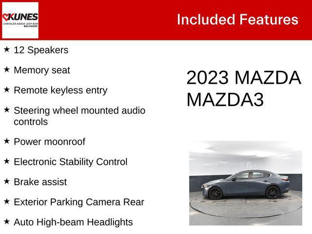 used 2023 Mazda Mazda3 car, priced at $21,635