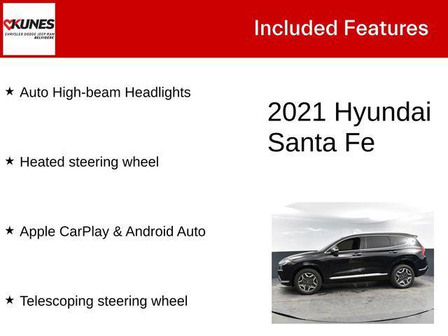 used 2021 Hyundai Santa Fe car, priced at $24,709